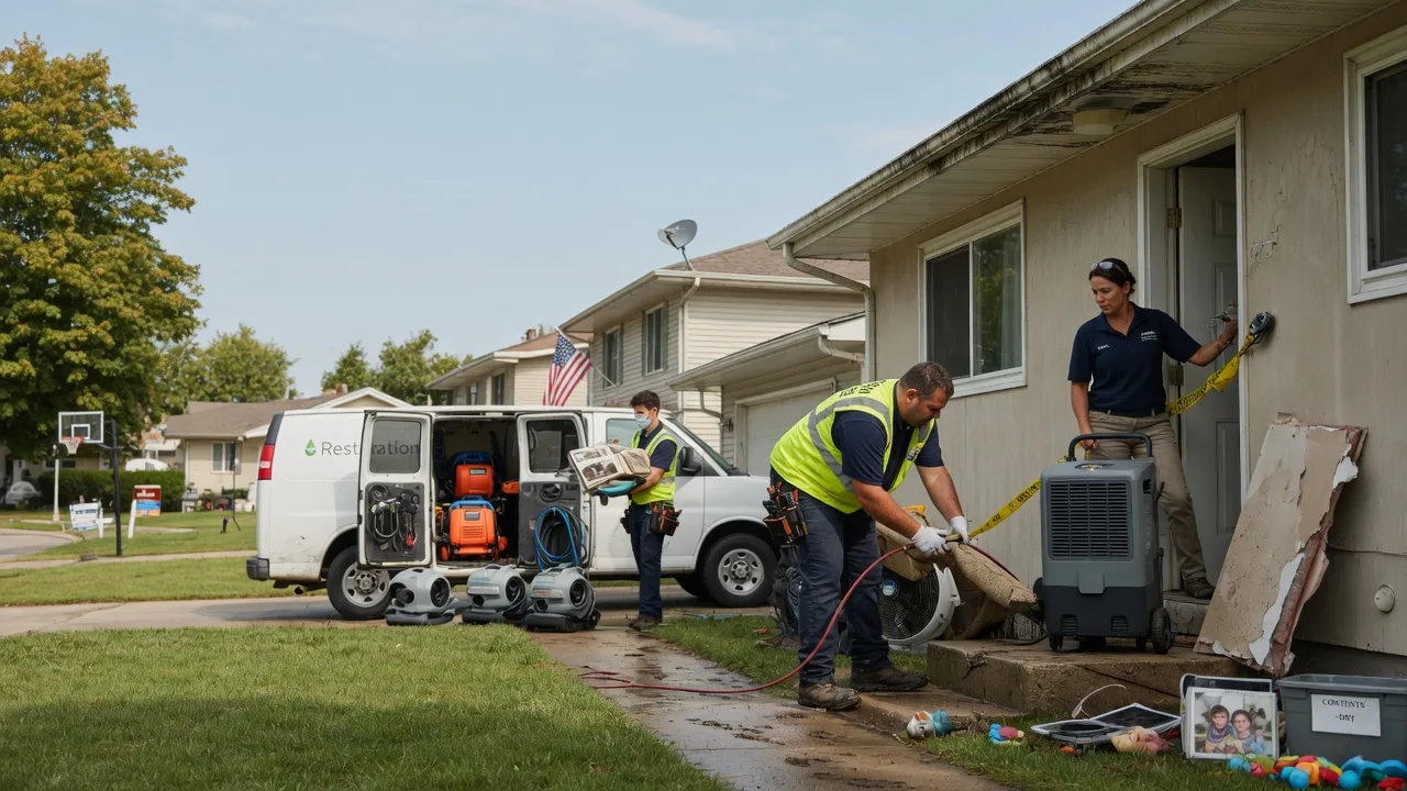 Water Damage Restoration in Clinton Township, MI near me